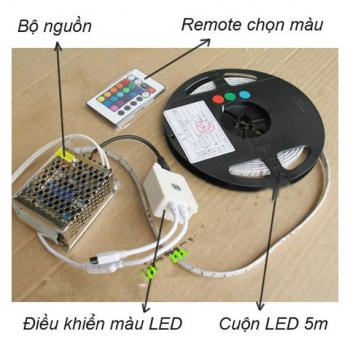 Đèn led dây thay đổi màu sắc