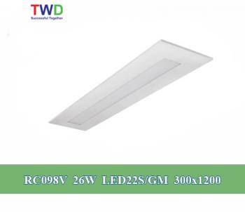 Đèn led panel 26W 300x1200 GM Philips