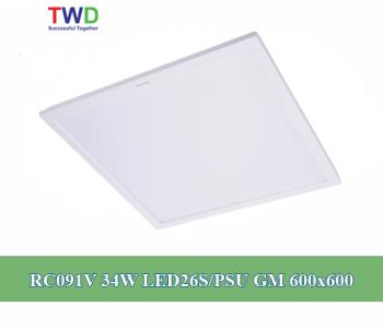 Đèn led panel 34W 600x600 GM Philips